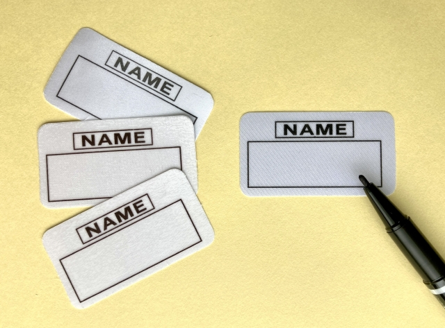 お名前スタンプの選び方ポイントをイメージした写真