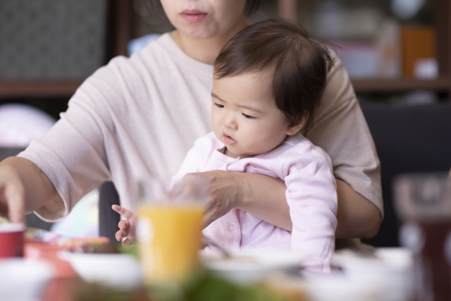 子連れランチに役立つ豆知識を紹介するイメージ